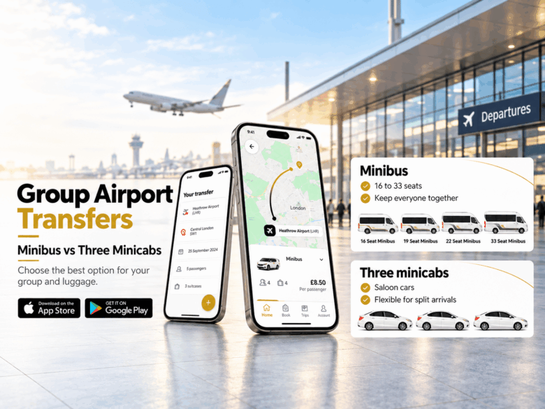 Group Airport Transfers App Comparison